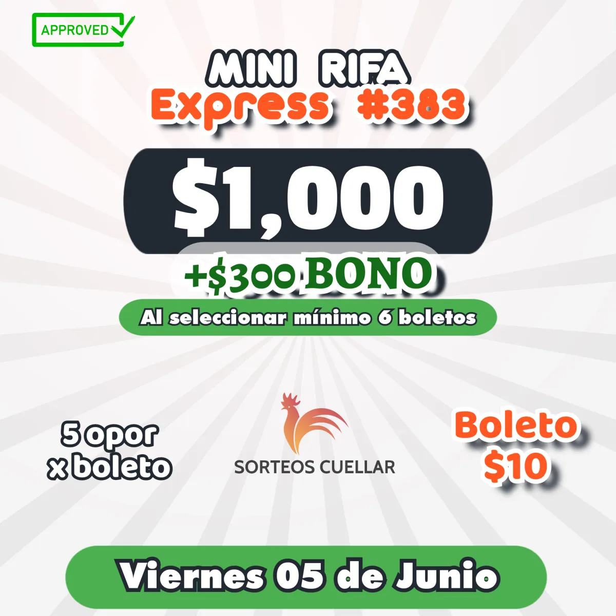 MINI RIFA EXPRESS NUM. 383