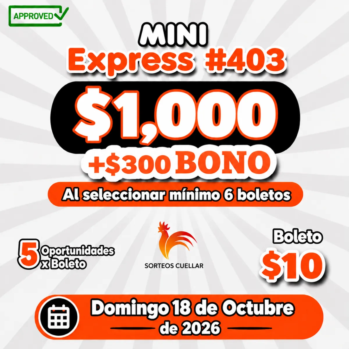 MINI RIFA EXPRESS NUM. 403